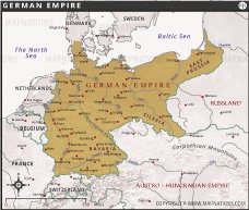 German Empire Map