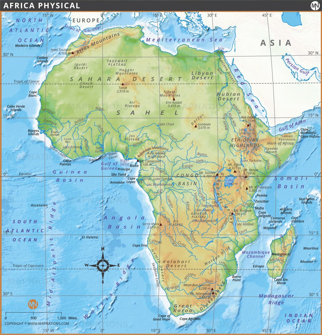 africa-physical-map
