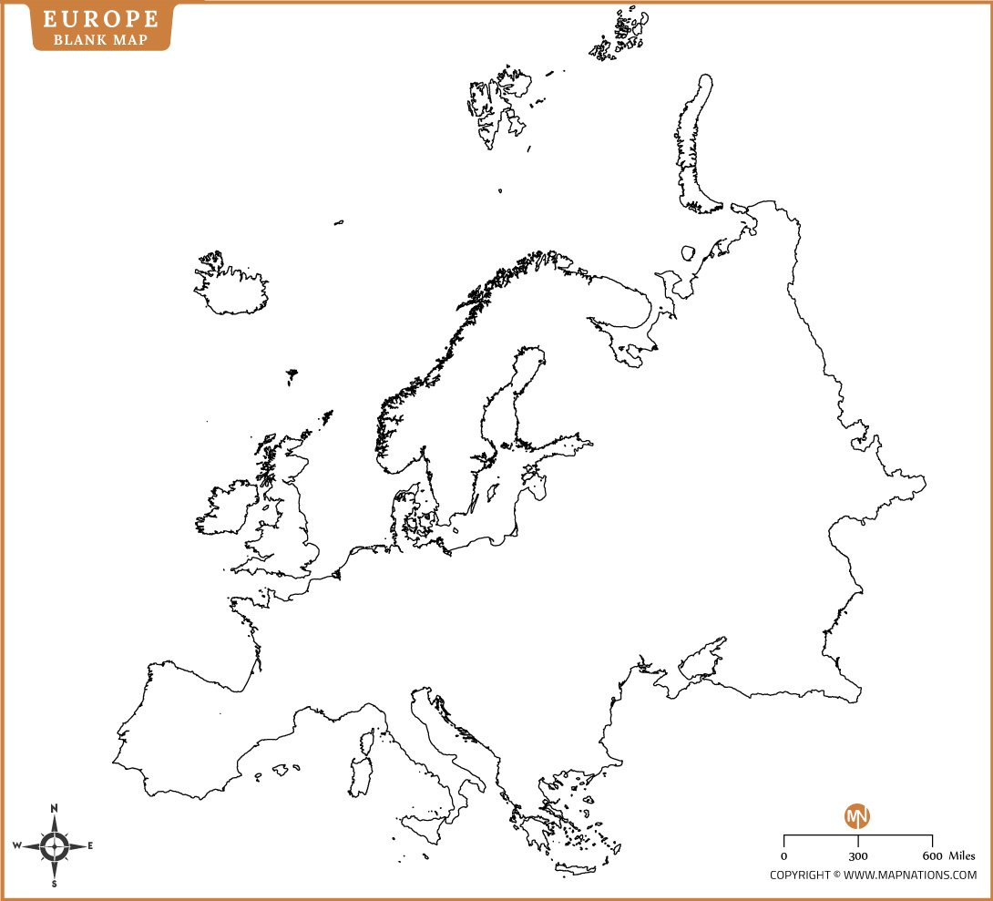 Europe Blank Map europe-blank-map