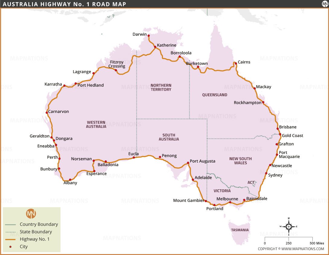 Australia Highway 1 Road Trip