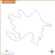 outline-map-of-azerbaijan
