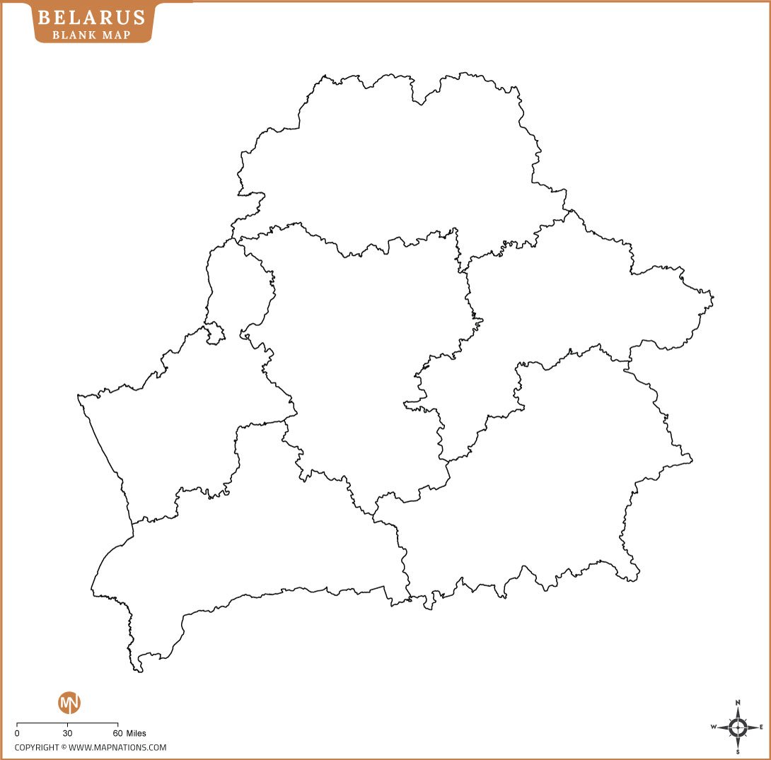 belarus-blank-map