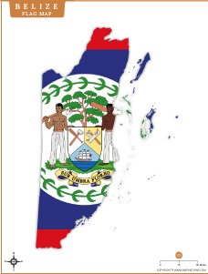 belize-flag-map
