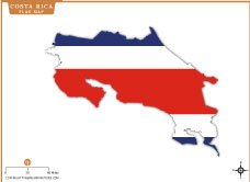 costa-rica-flag-map