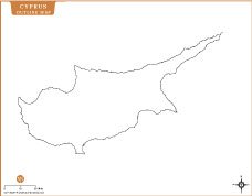 cyprus-outline-map