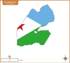 djibouti-flag-map