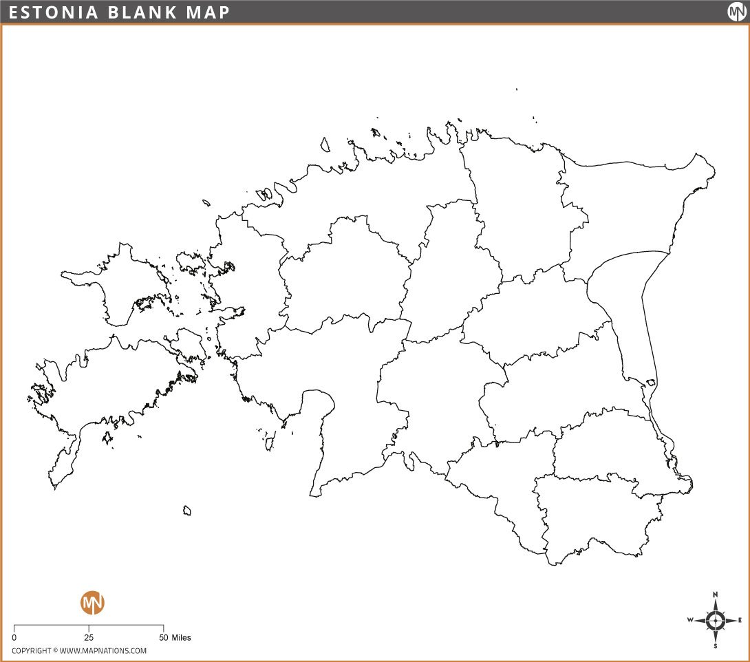 estonia-blank-map
