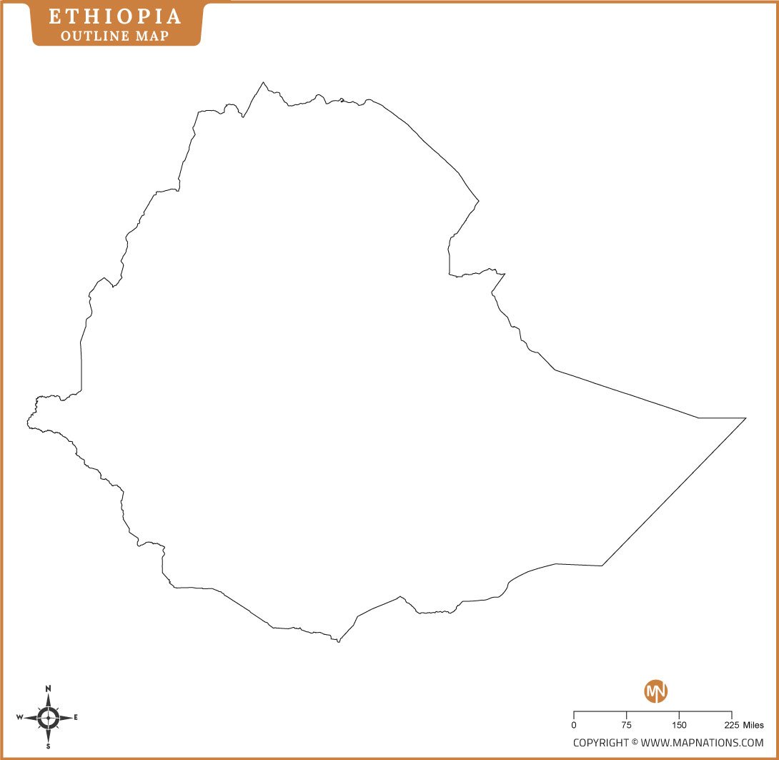 ethiopia-outline-map