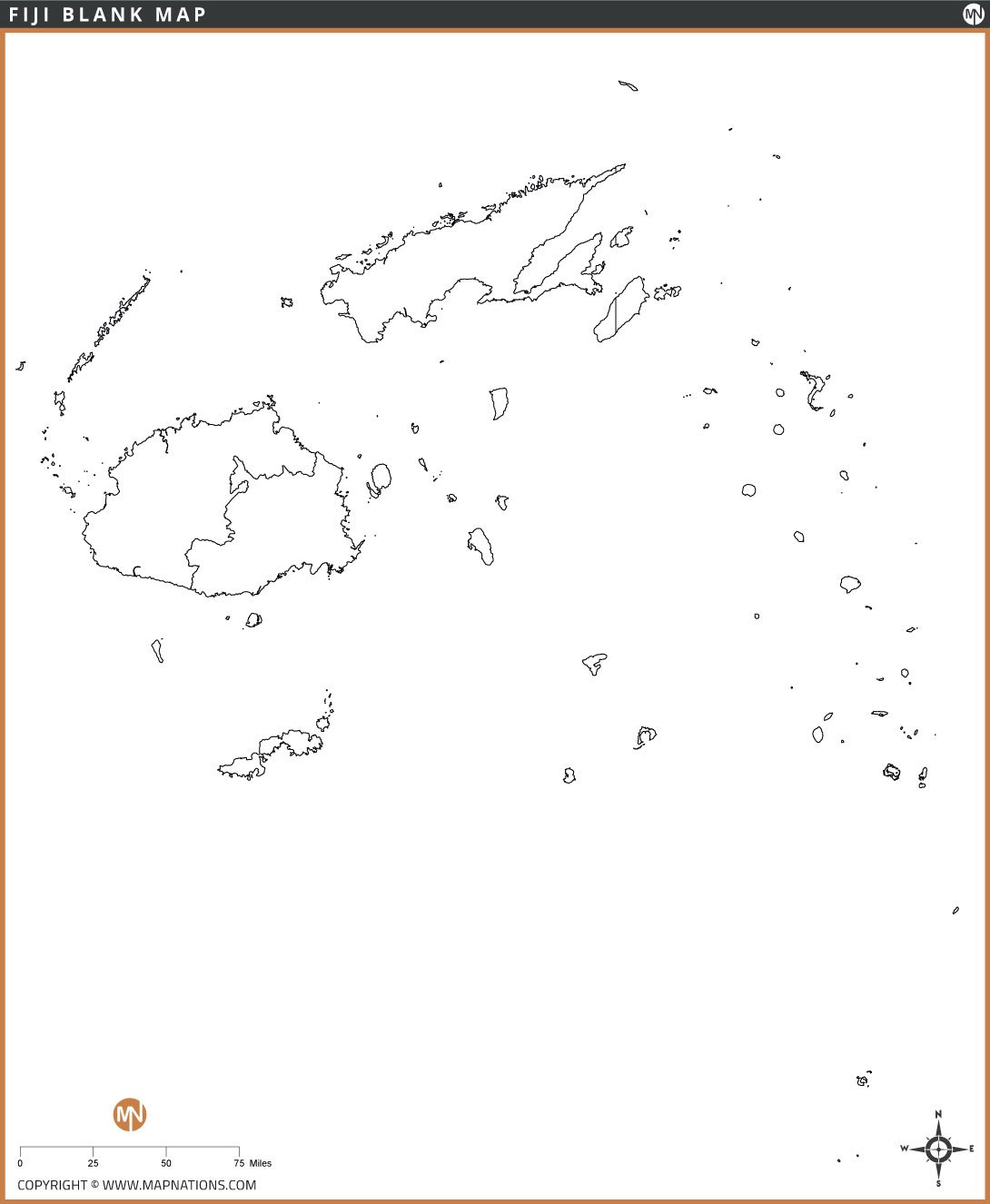 fiji-blank-map