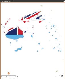 fiji-flag-map