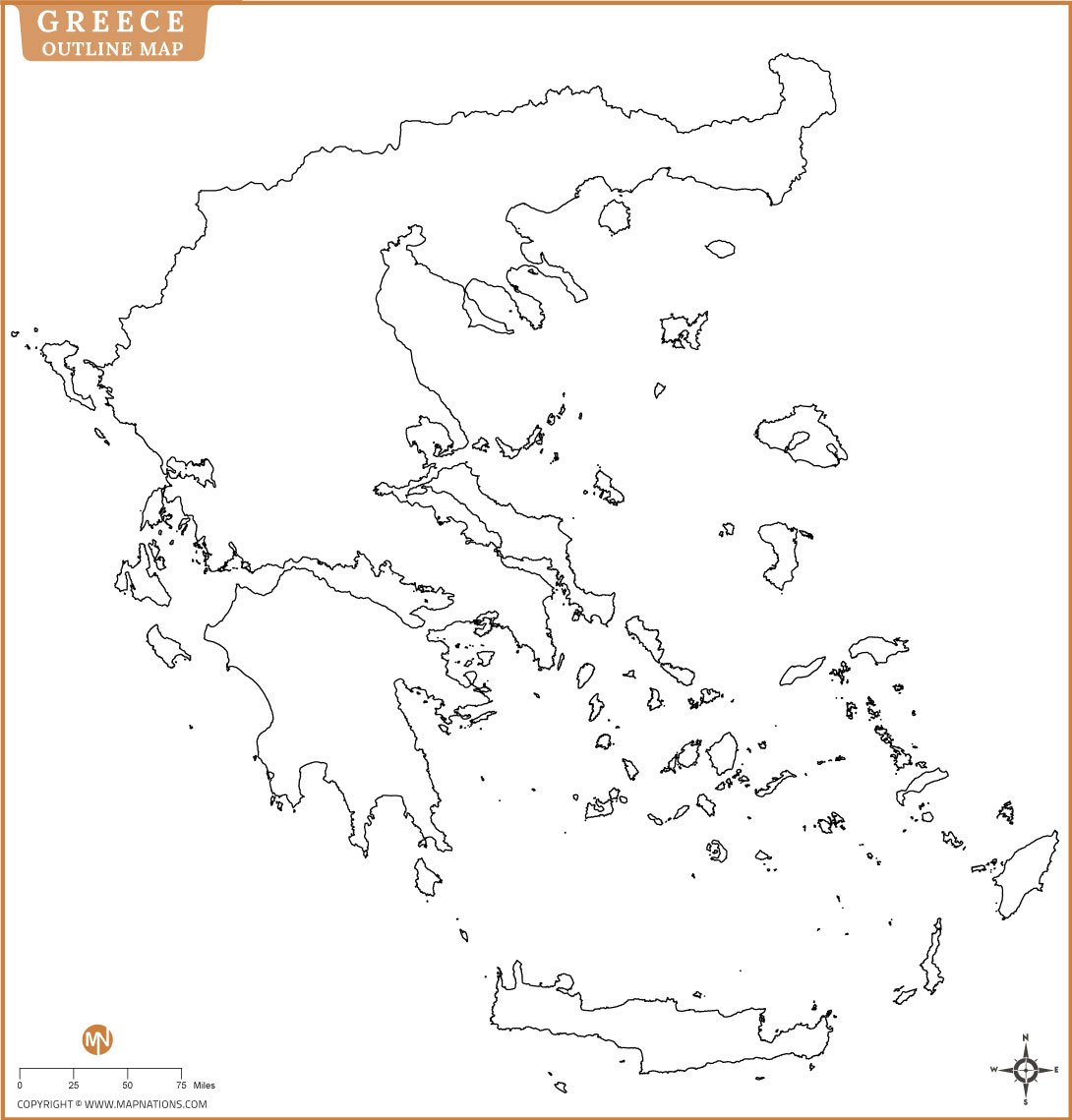 greece-outline-map