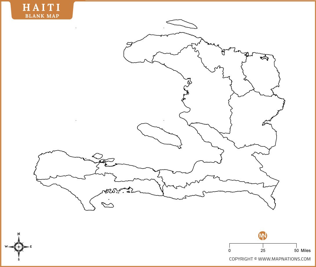 haiti-blank-map