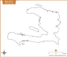 outline-map-of-haiti