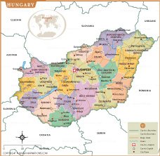 map-of-hungary