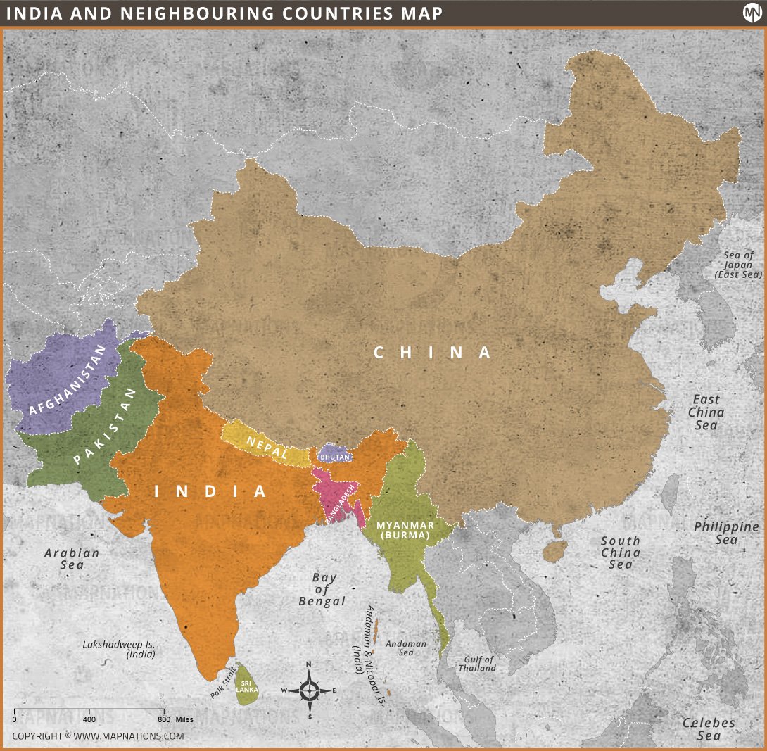 Where is India