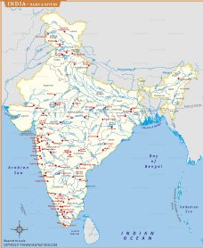 india-dams-map