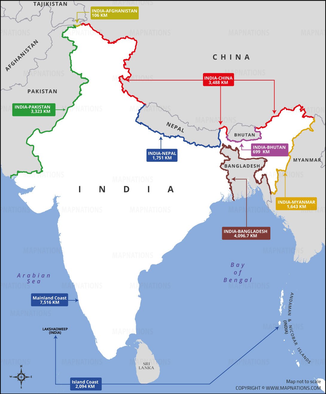 Where is India