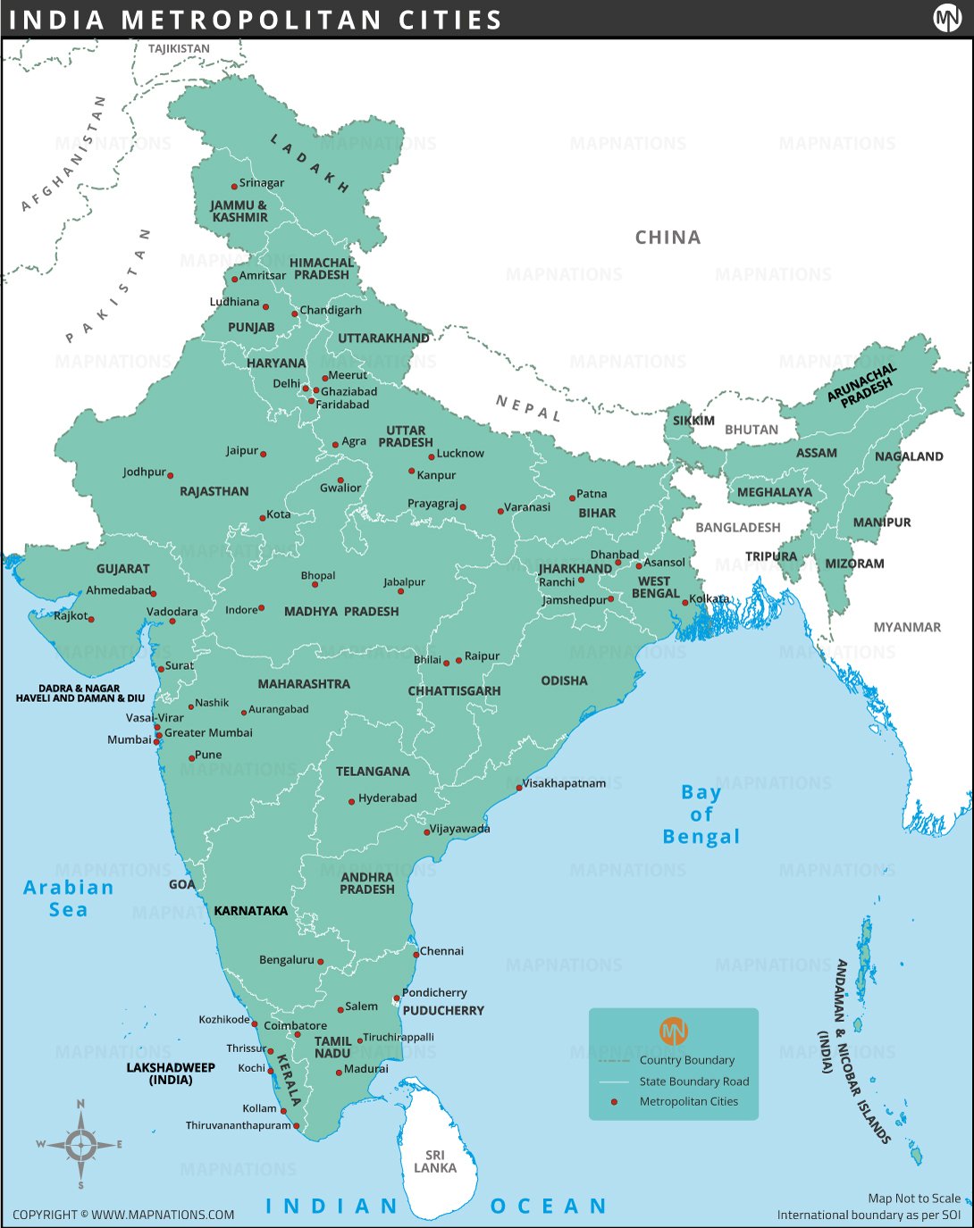 India Metropolitan Cities