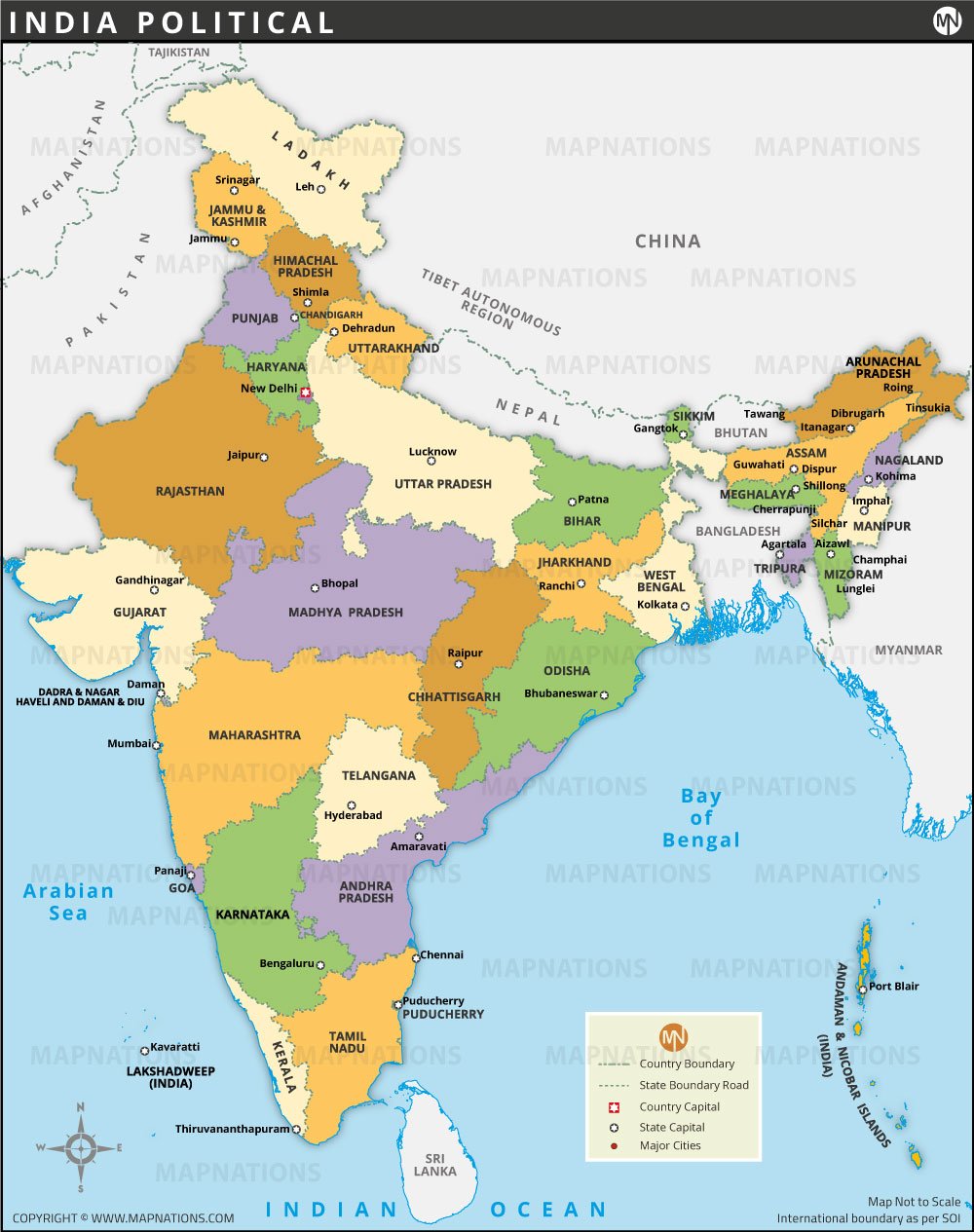 India Political Map