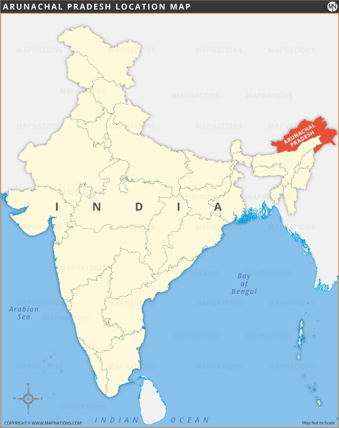 arunachal-pradesh-location-map