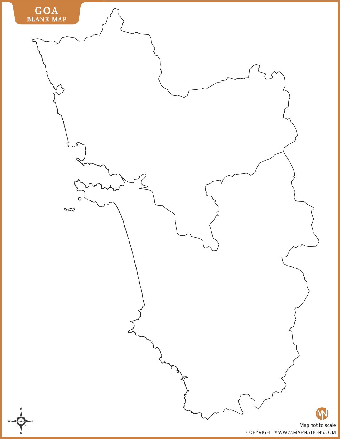 goa-blank-map