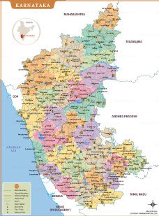 Karnataka Map