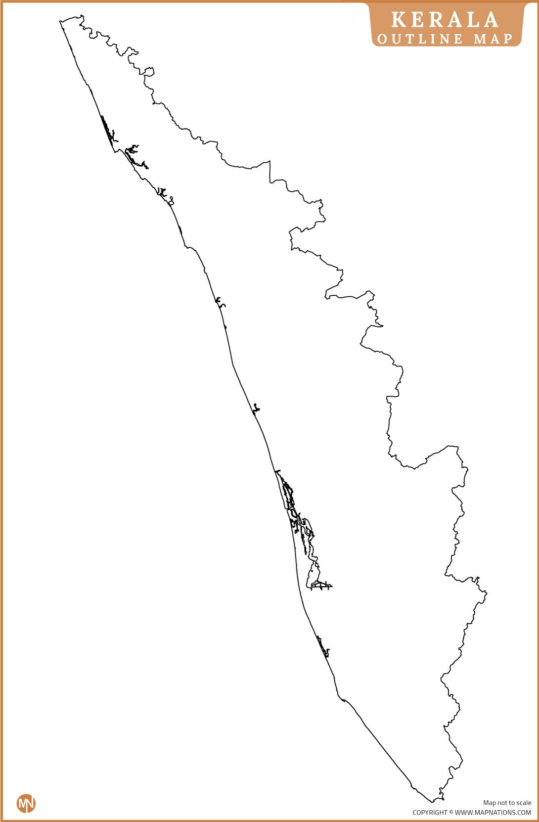 kerala-outline-map