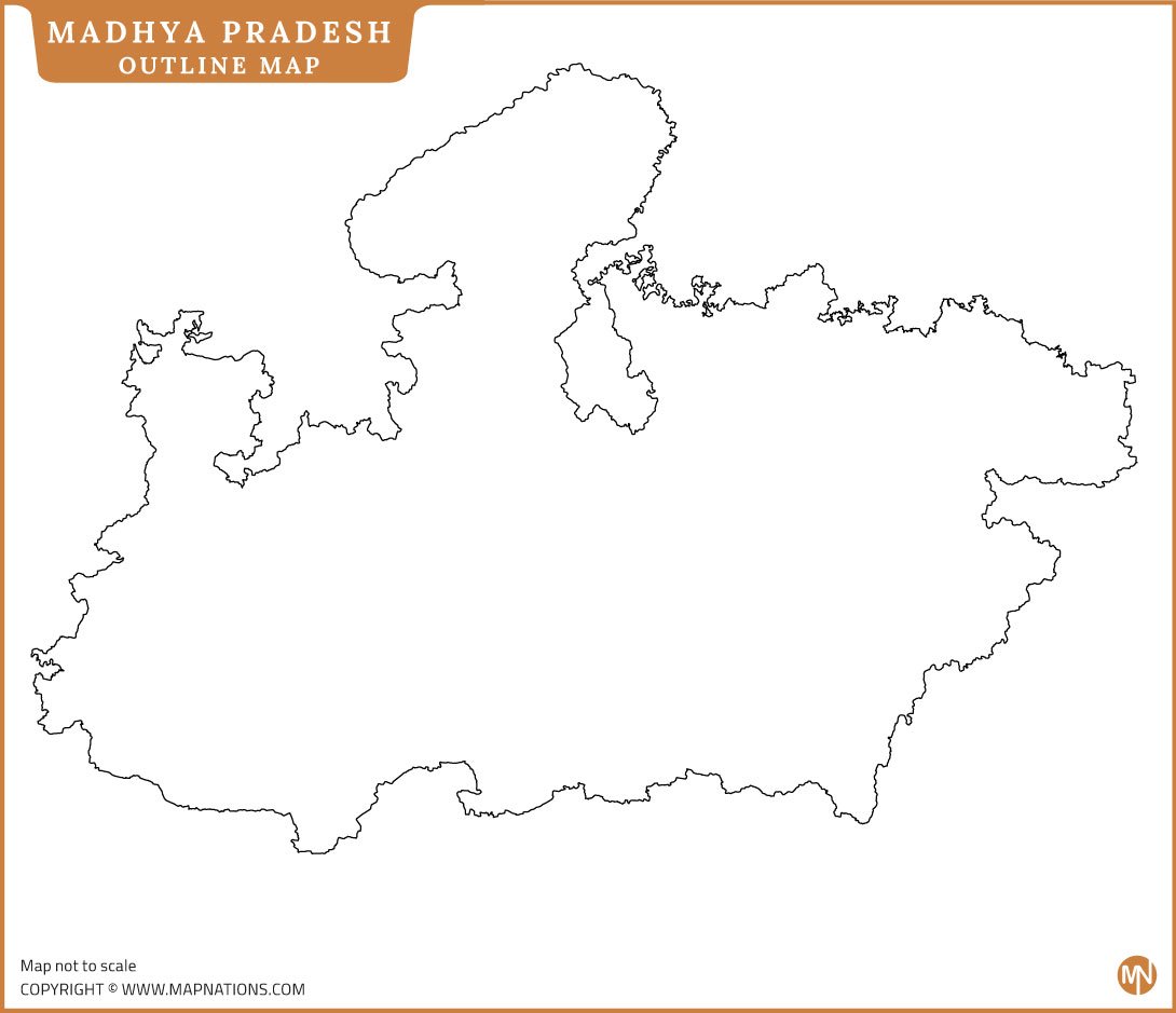 madhya-pradesh-outline-map