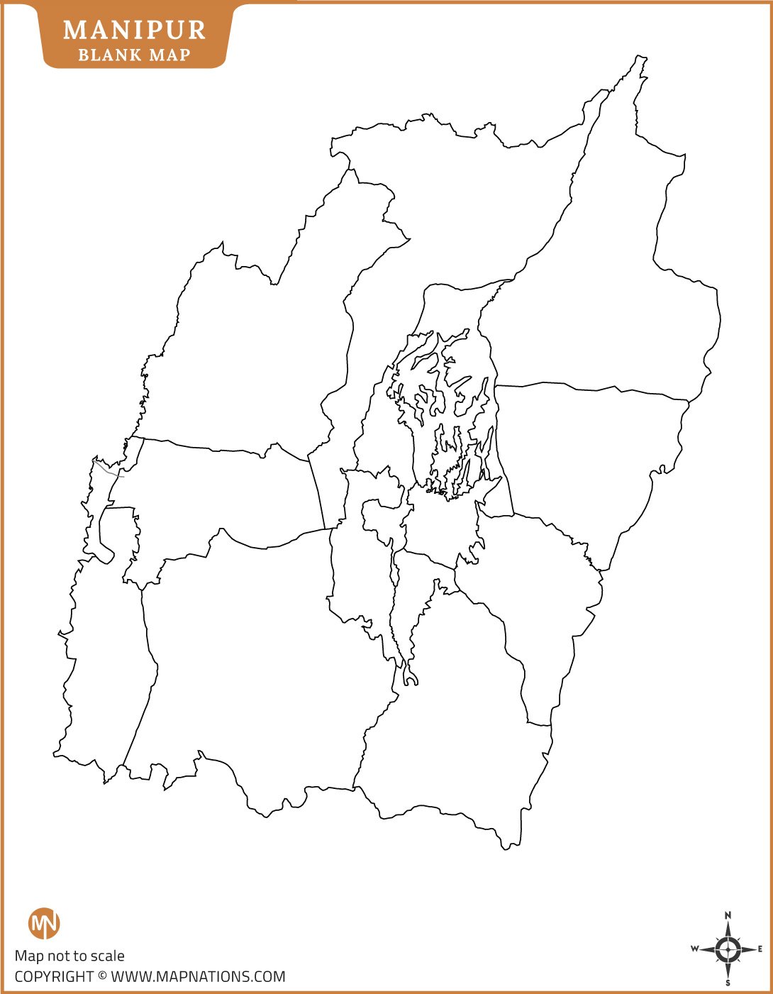 manipur-blank-map