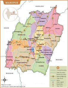 Manipur Map Thumb