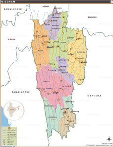 mizoram-map