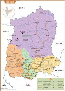 sikkim-map