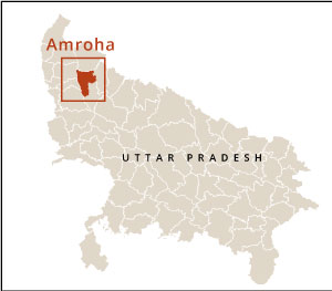 Where is Amroha District in Uttar Pradesh