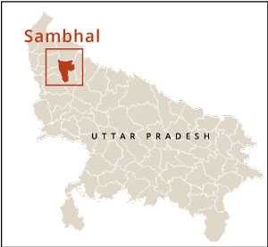 Where is Sambhal District in Uttar Pradesh