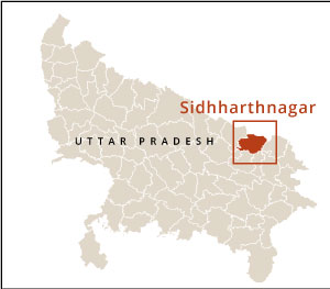 Where is Siddharthnagar District in Uttar Pradesh