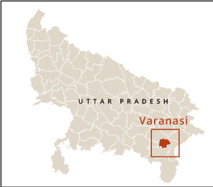 Where is Varanasi District in Uttar Pradesh