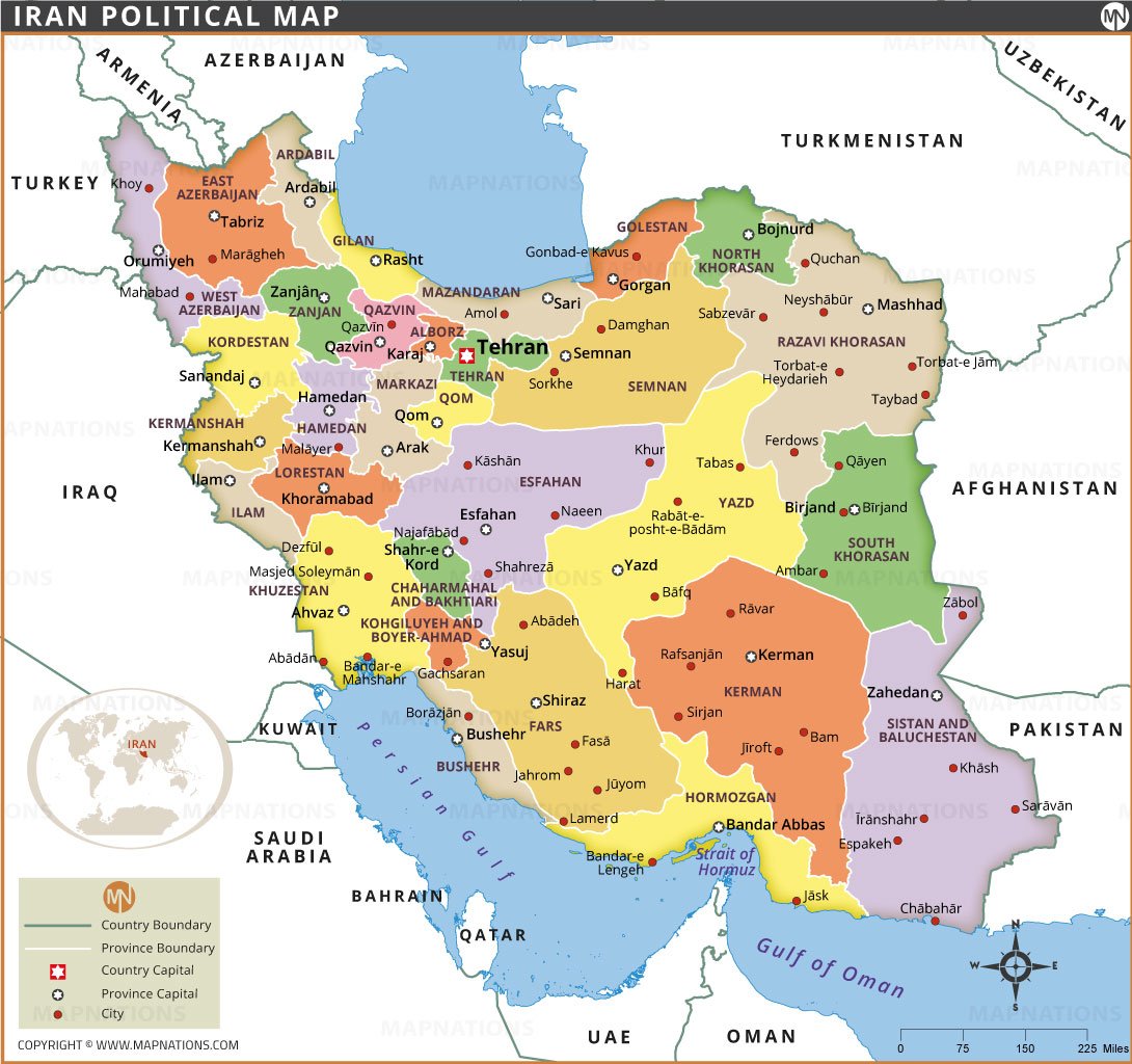 Iran Map