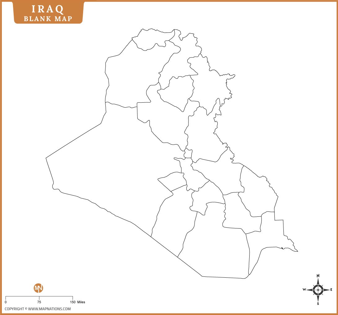 iraq-blank-map
