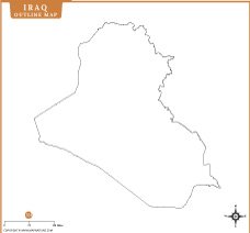 outline-map-of-iraq