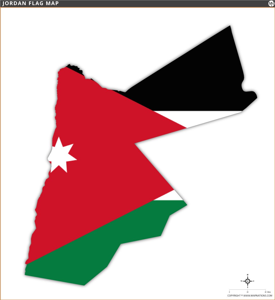 jordan-flag-map