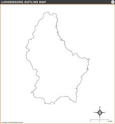 luxembourg-outline-map-thumb