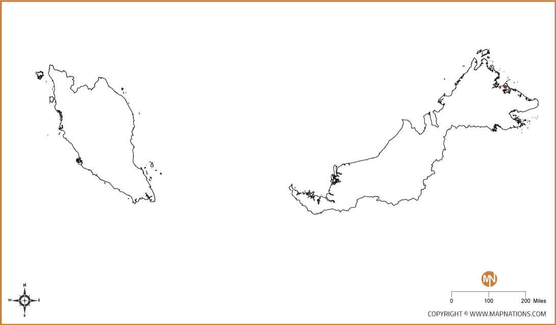 malaysia-outline-map