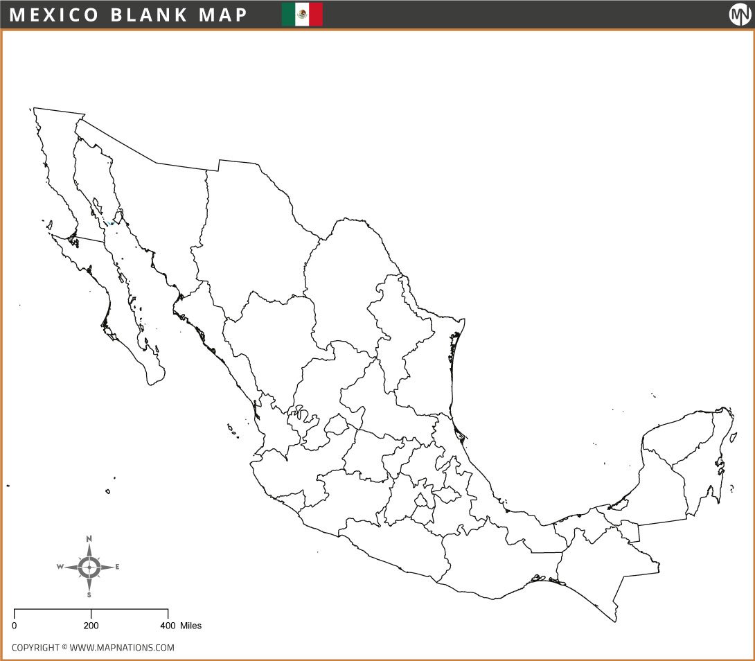 mexico-blank-map