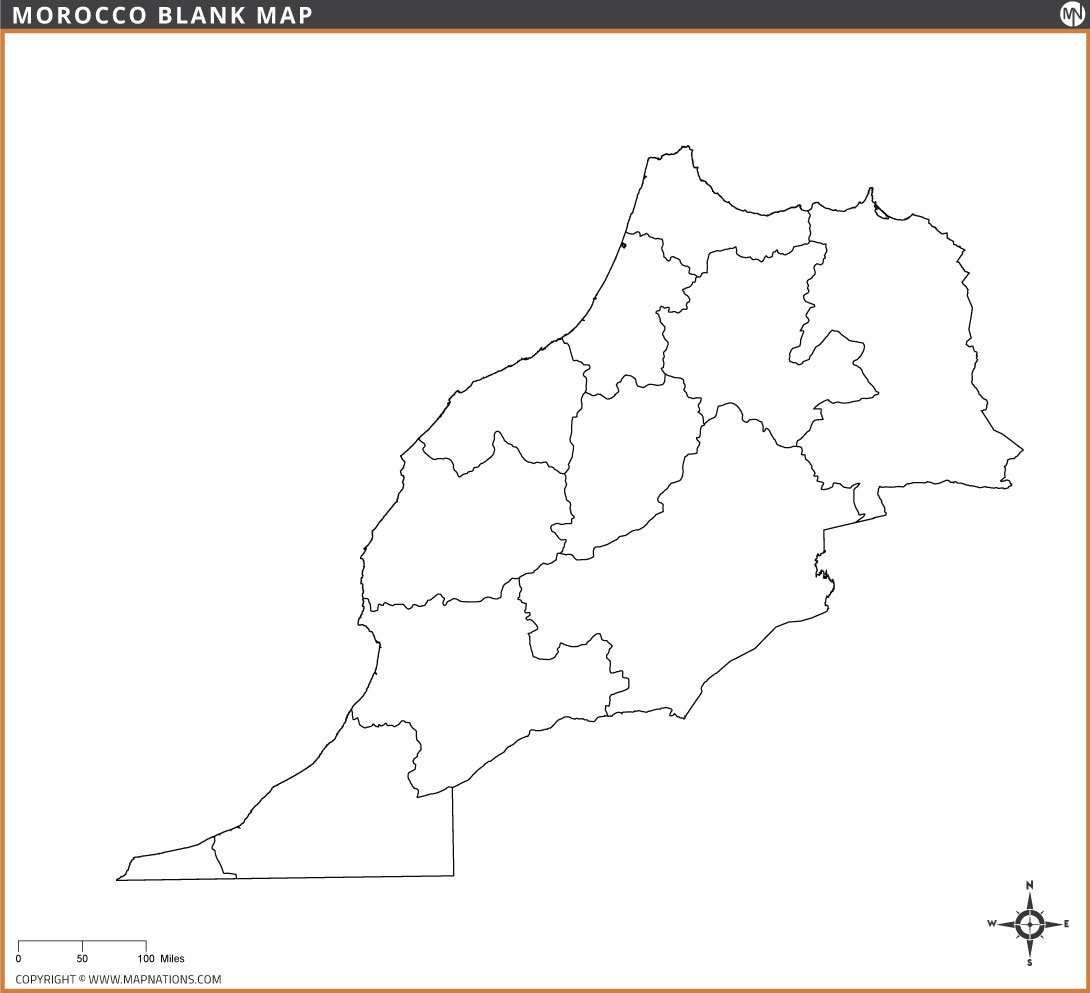 morocco-blank-map