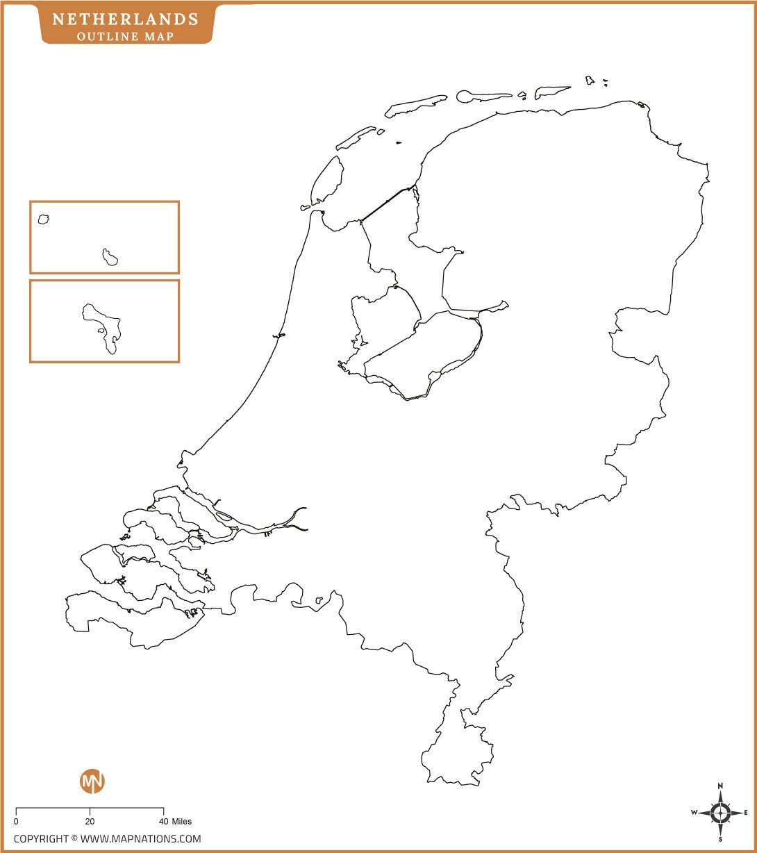 netherlands-outline-map