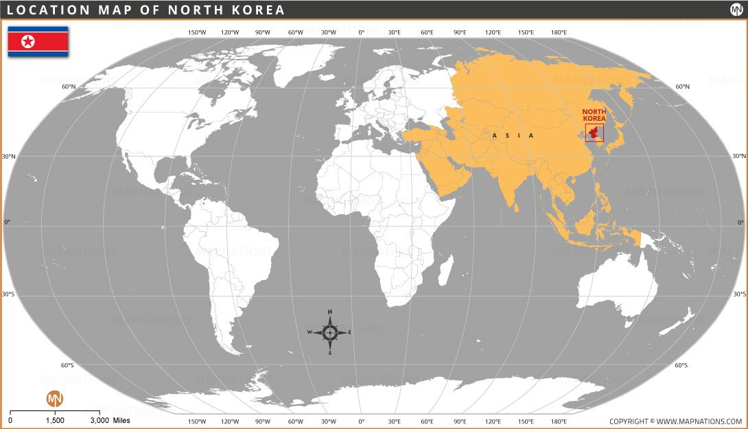 where-is-north-korea