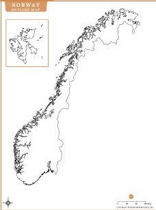 norway-outline-map