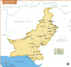 Pakistan Railway Map
