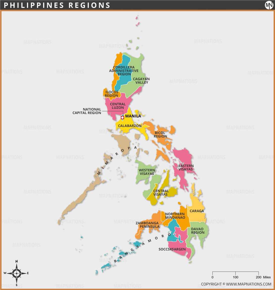 Map of Philippines