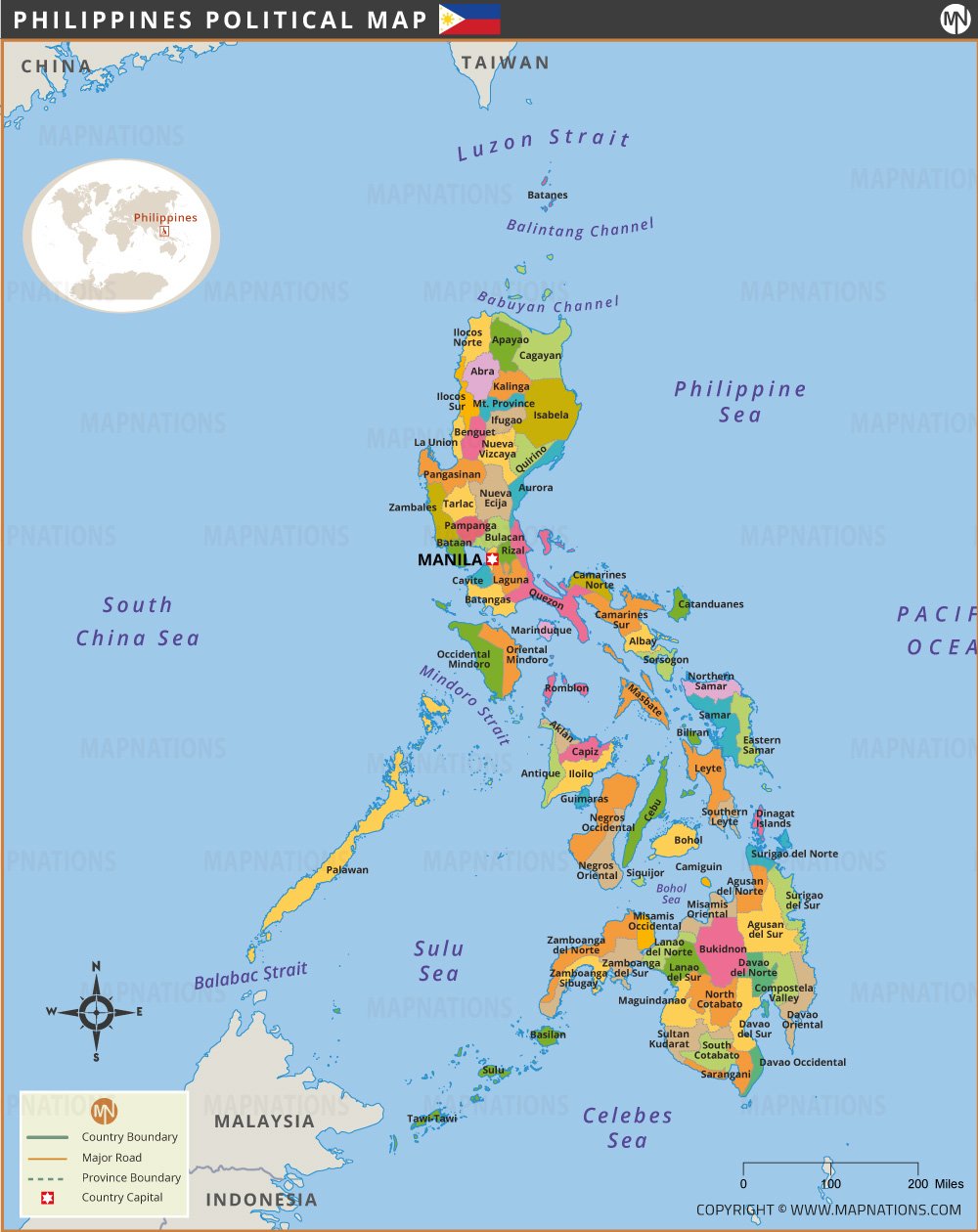 Map of Philippines